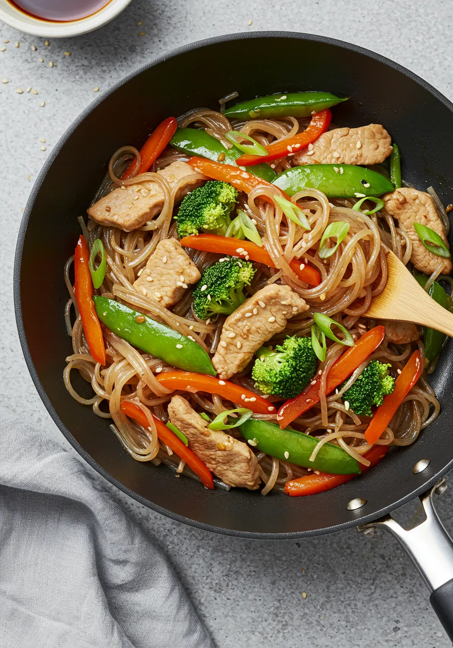 Shirataki Noodle Stir-Fry